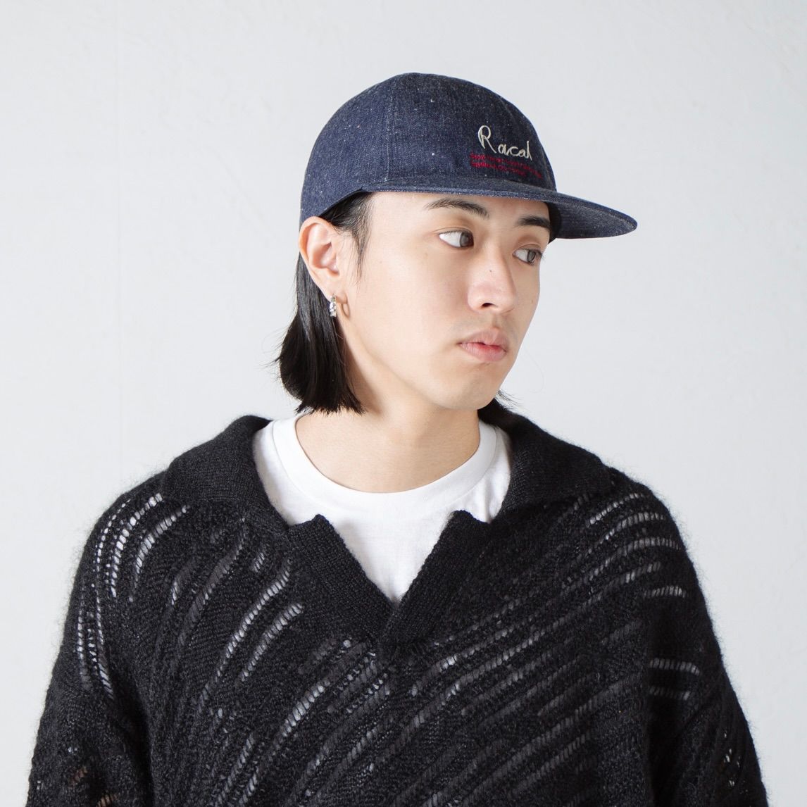 Racal - 【残り一点】Flat Visor Denim Cap | ACRMTSM ONLINE STORE