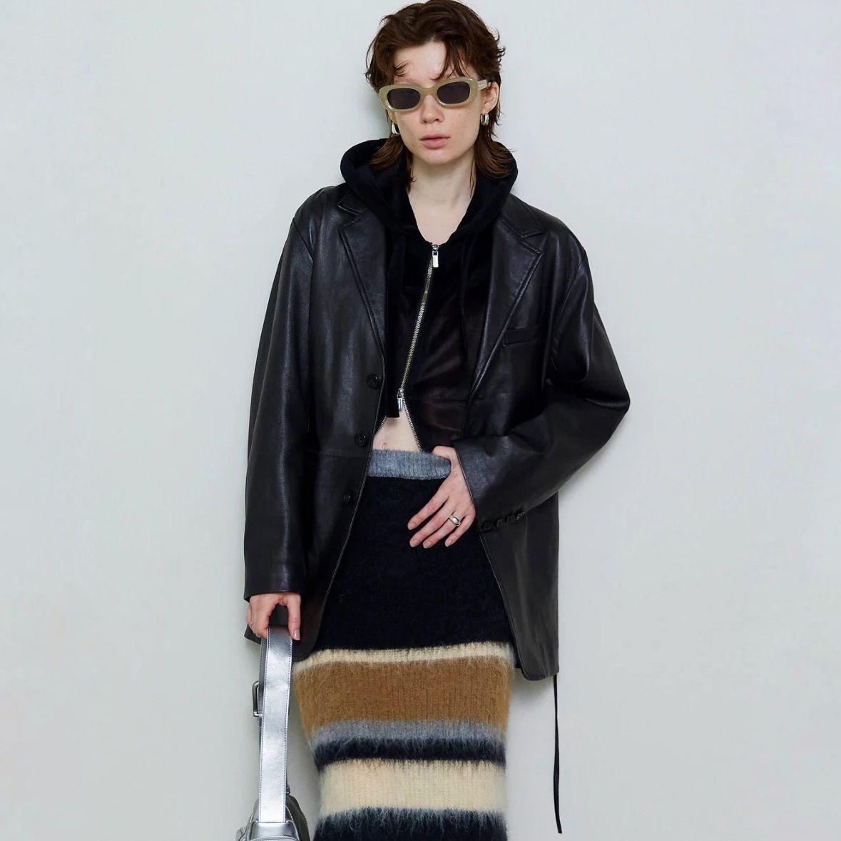 【残り一点】Leather Tailored Jacket