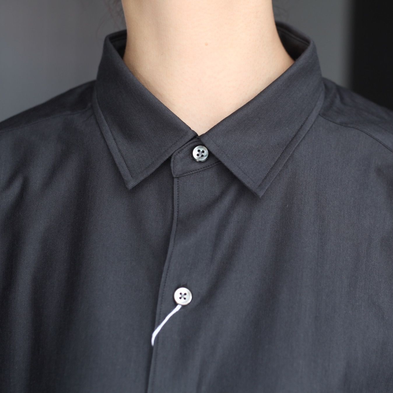 【残りわずか】36G Wool Atmosphere Shirt