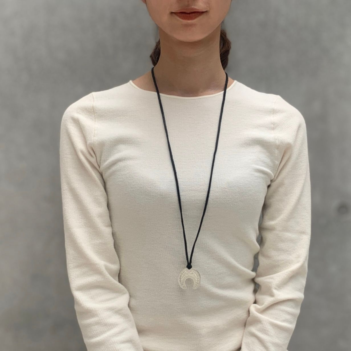 【お取り寄せ注文可能】Teuchi Small Plate Necklace