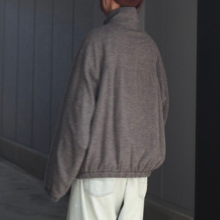 【残り一点】Wool/Cashmere Fleece Zip Jacket