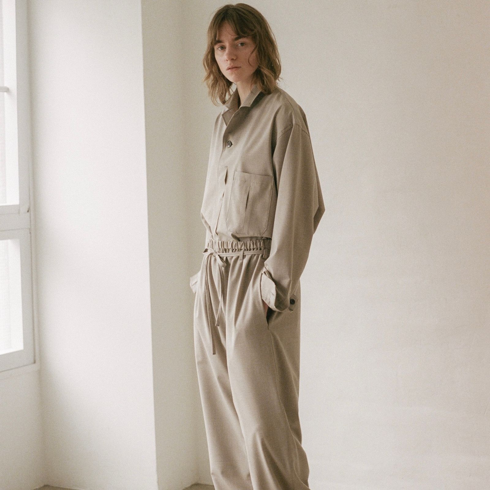 【残り一点】Cuffed Jacket Shirt