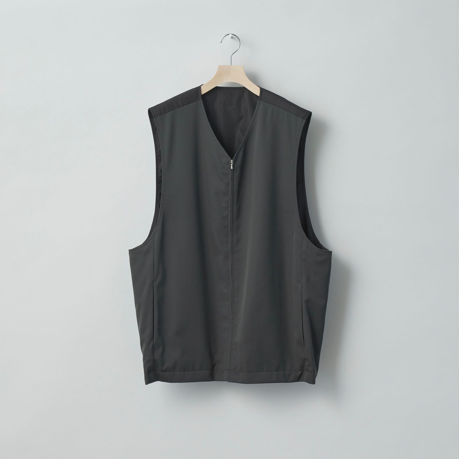 stein - 【残りわずか】Wool Gabardine Combination Vest | ACRMTSM 