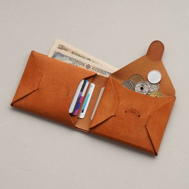 【残り一点】Seamless Short Wallet(VAQUETA LEATHER)