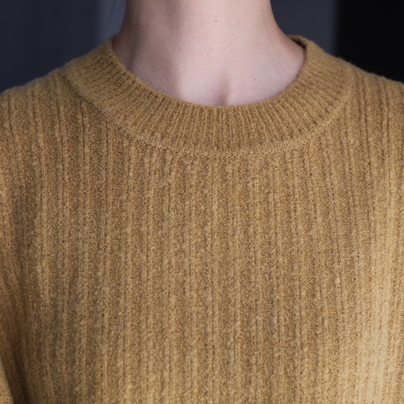 【残り一点】WO/CA Rib Pullover