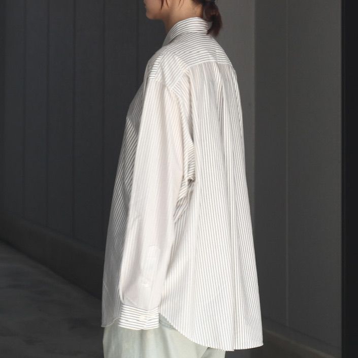 【残り一点】46G Atmosphere Stripe Shirt