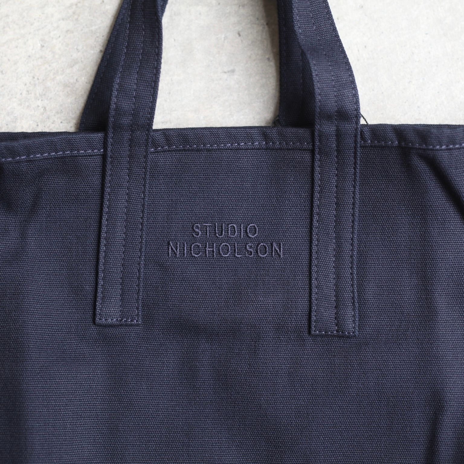 STUDIO NICHOLSON - 【残り一点】Embroidered Logo Tote Bag