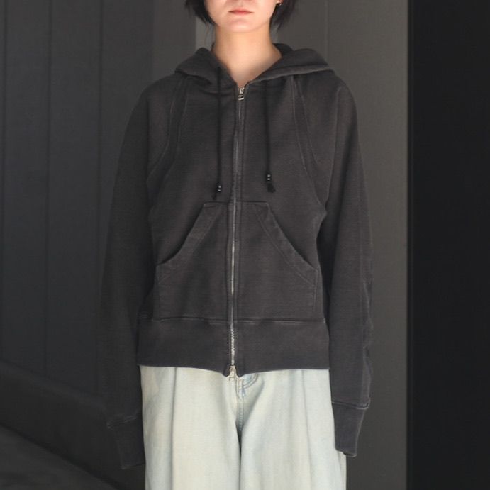 【残りわずか】Panelled Zip Up Hoodie