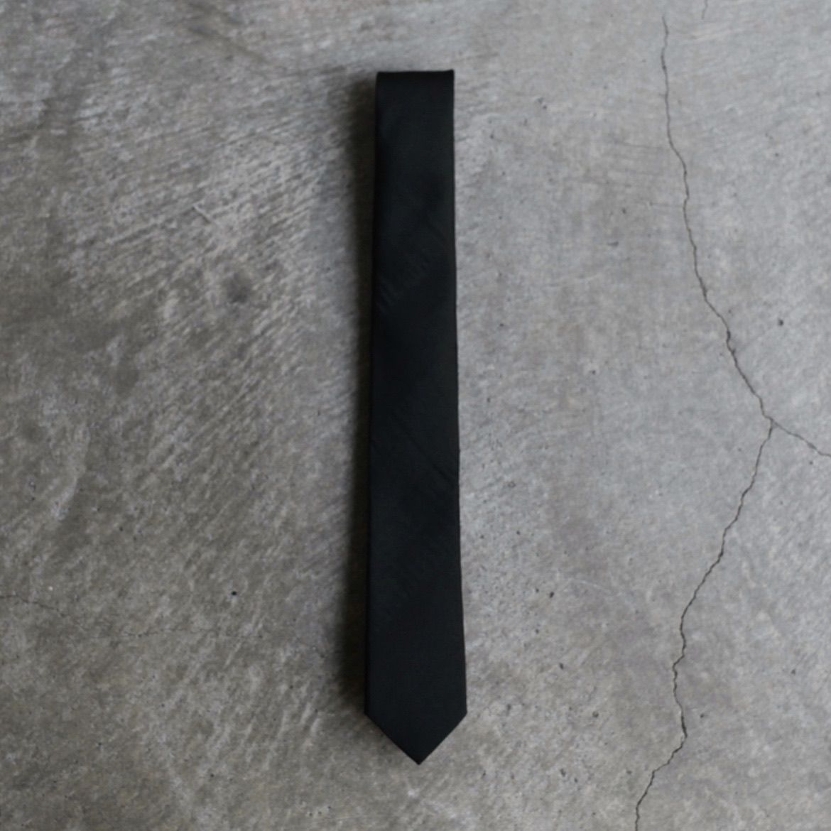 【残り一点】55mm Stripe Tie(BLACK)