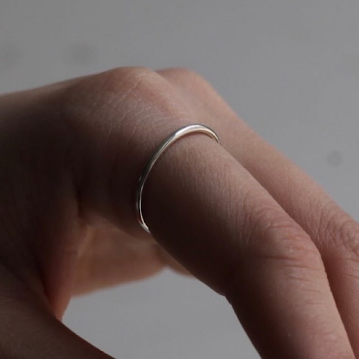 【お取り寄せ注文可能】Silver Minimal Ring