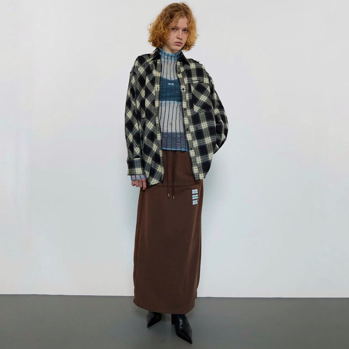 【残り一点】Discus Sweat Skirt