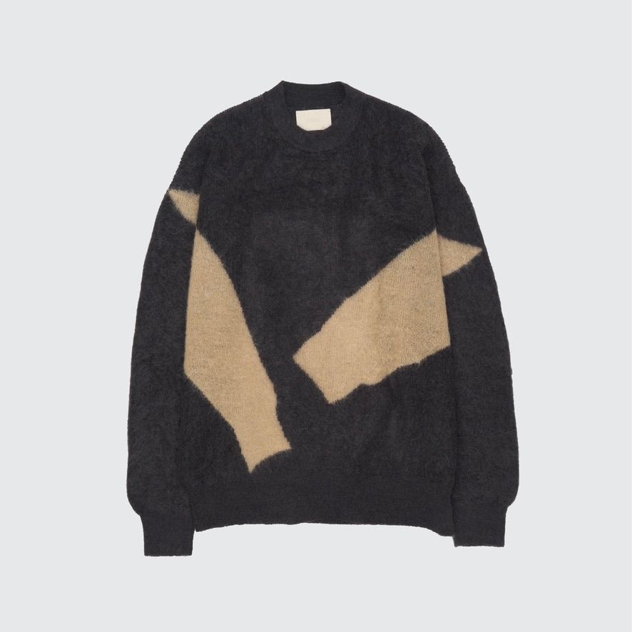 【残り一点】Photogram Intarsia Sweater