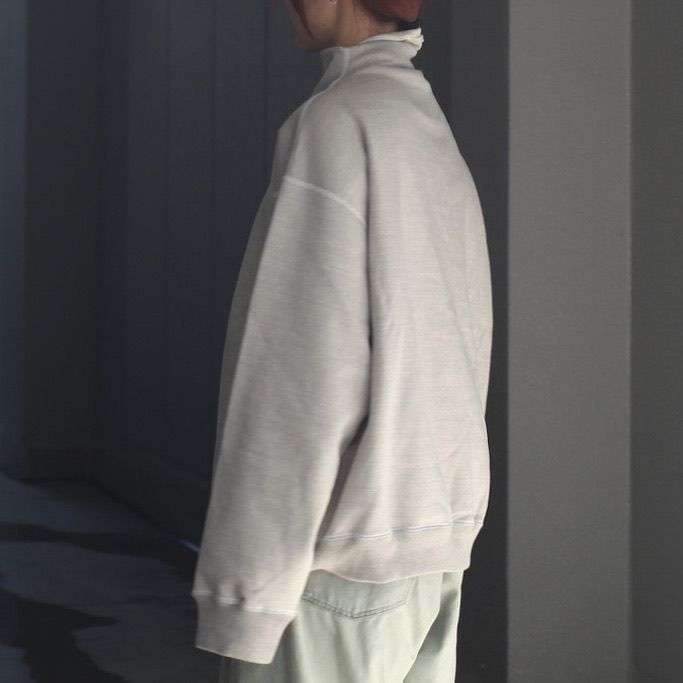 【残り一点】Half Zip Sweat