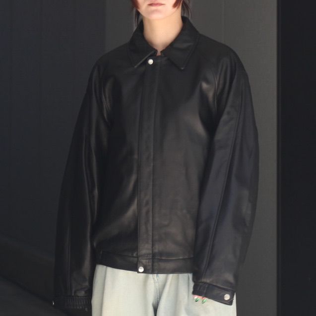 【残りわずか】Leather Blouson