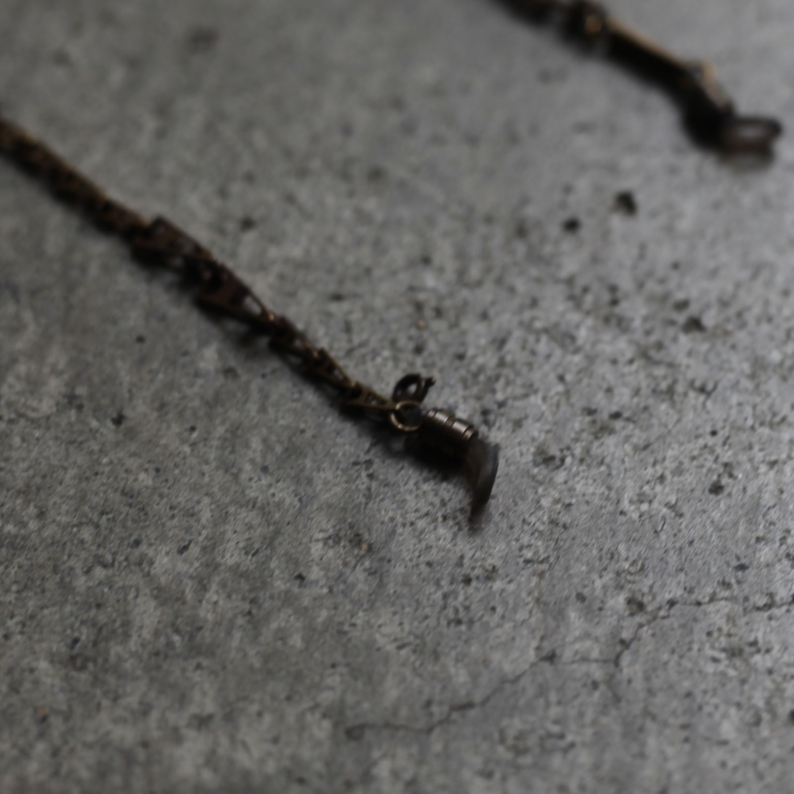 【再販売通知受付可能】Eyewear Chain001(DARK COPPER)