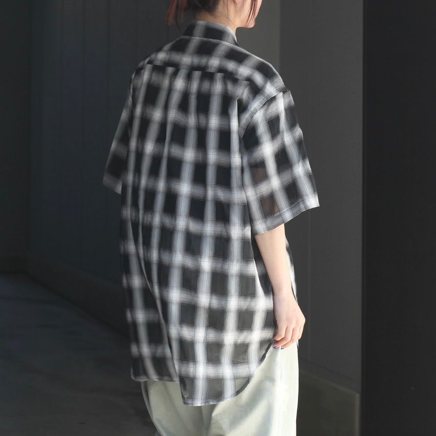 【残り一点】シズルチェックS/Sシャツ
