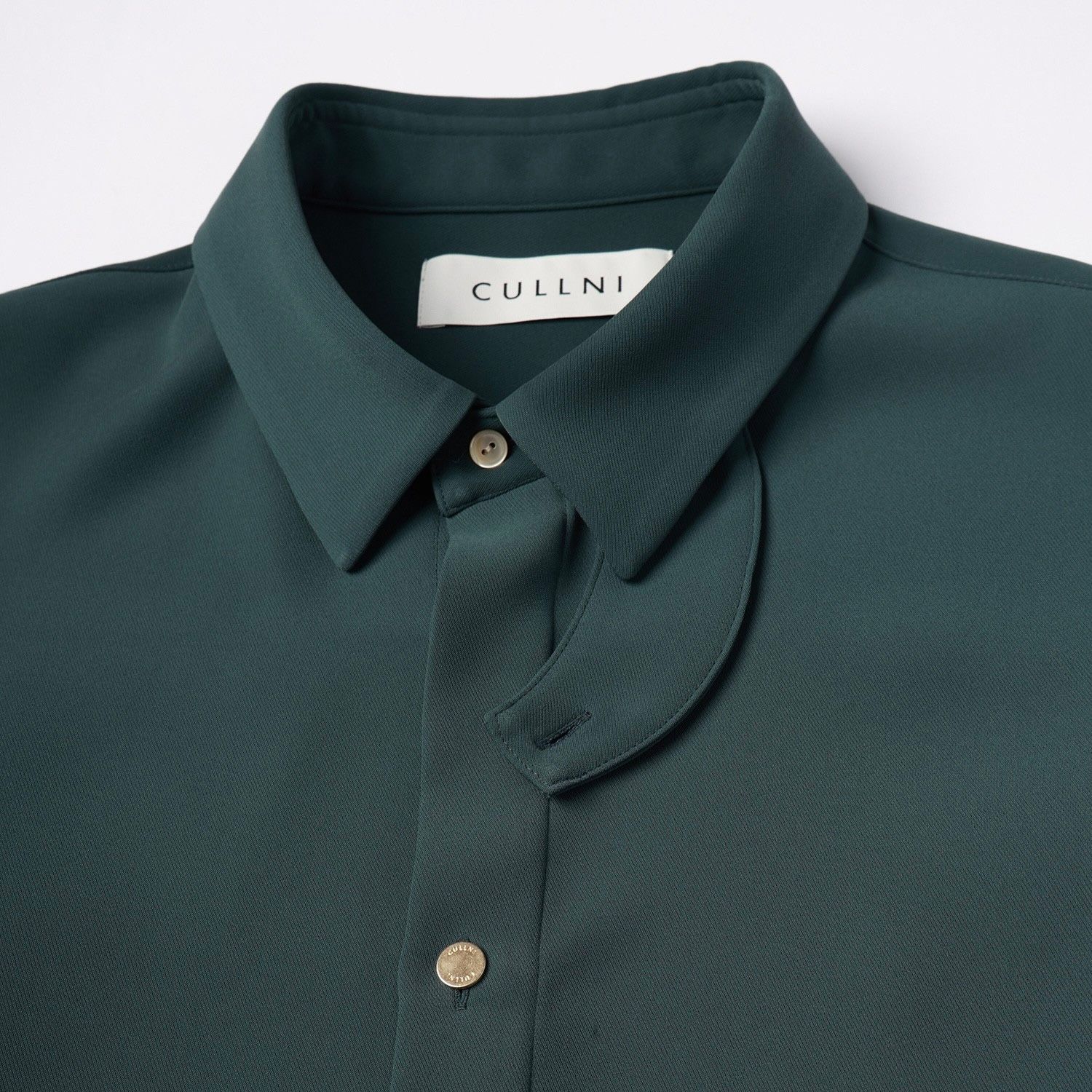 CULLNI シャツ CULLNI シャツ 「別注」Bi Color Shirt/洗える/シワになりにくい