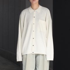 【残りわずか】Crepe Knit Shirt
