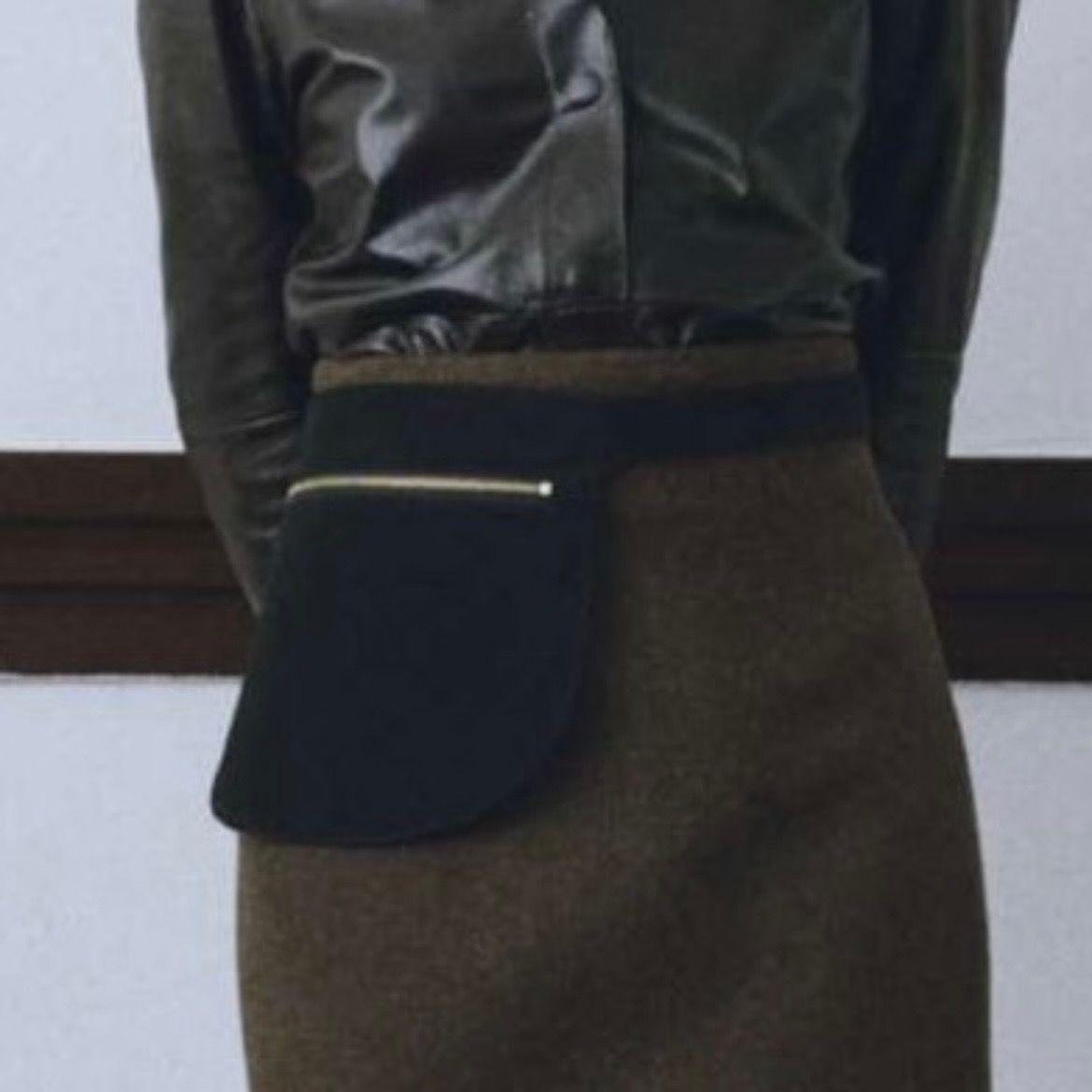 【残り一点】Velour Waist Pouch