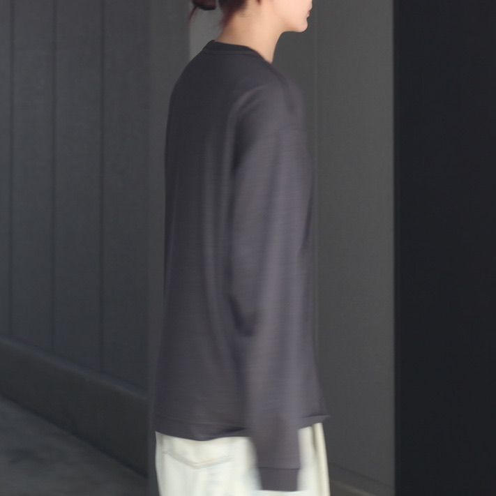 【残りわずか】36G Wool L/S Tee