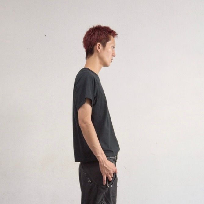 【残り一点】Panelled Half Sleeve T-Shirt