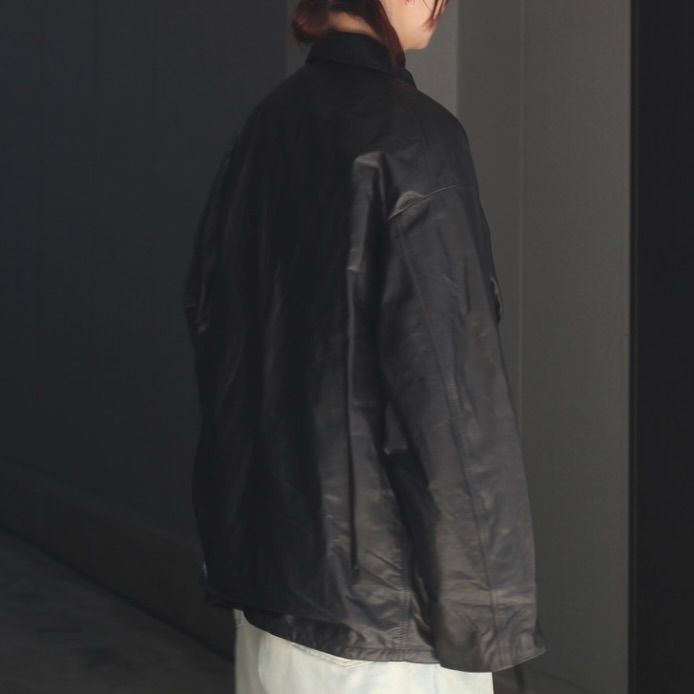 【残り一点】Coach Jacket(FULL GRAIN LEATHER)