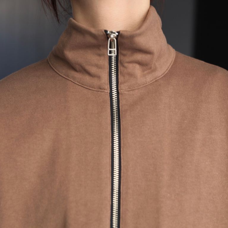 VOAAOV - 【残り一点】オーバーサイズジップアップスウェット  