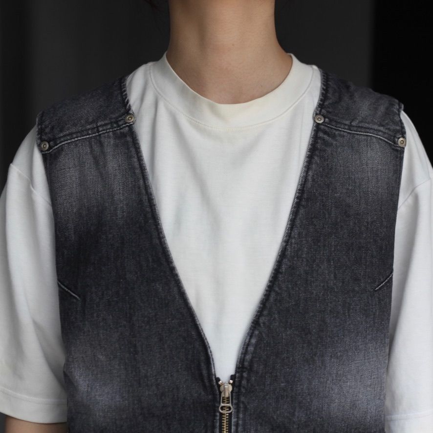 【残り一点】Aged Denim Vest