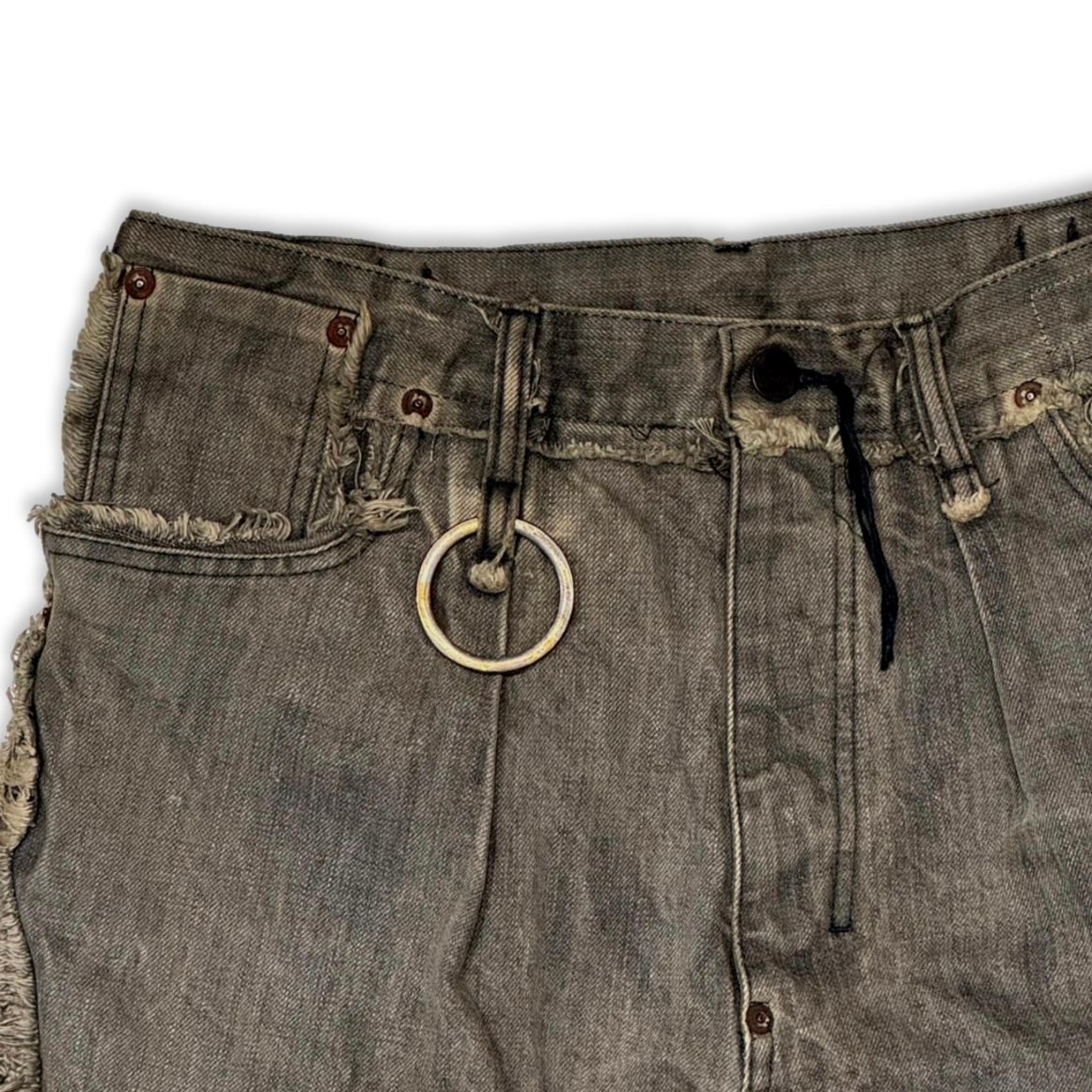 【残りわずか】Slash Seam Twist Cargo Jeans