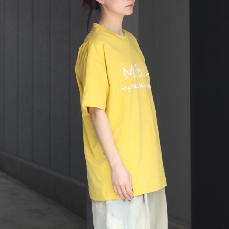 【残り一点】MBLロゴ刺繍Tee