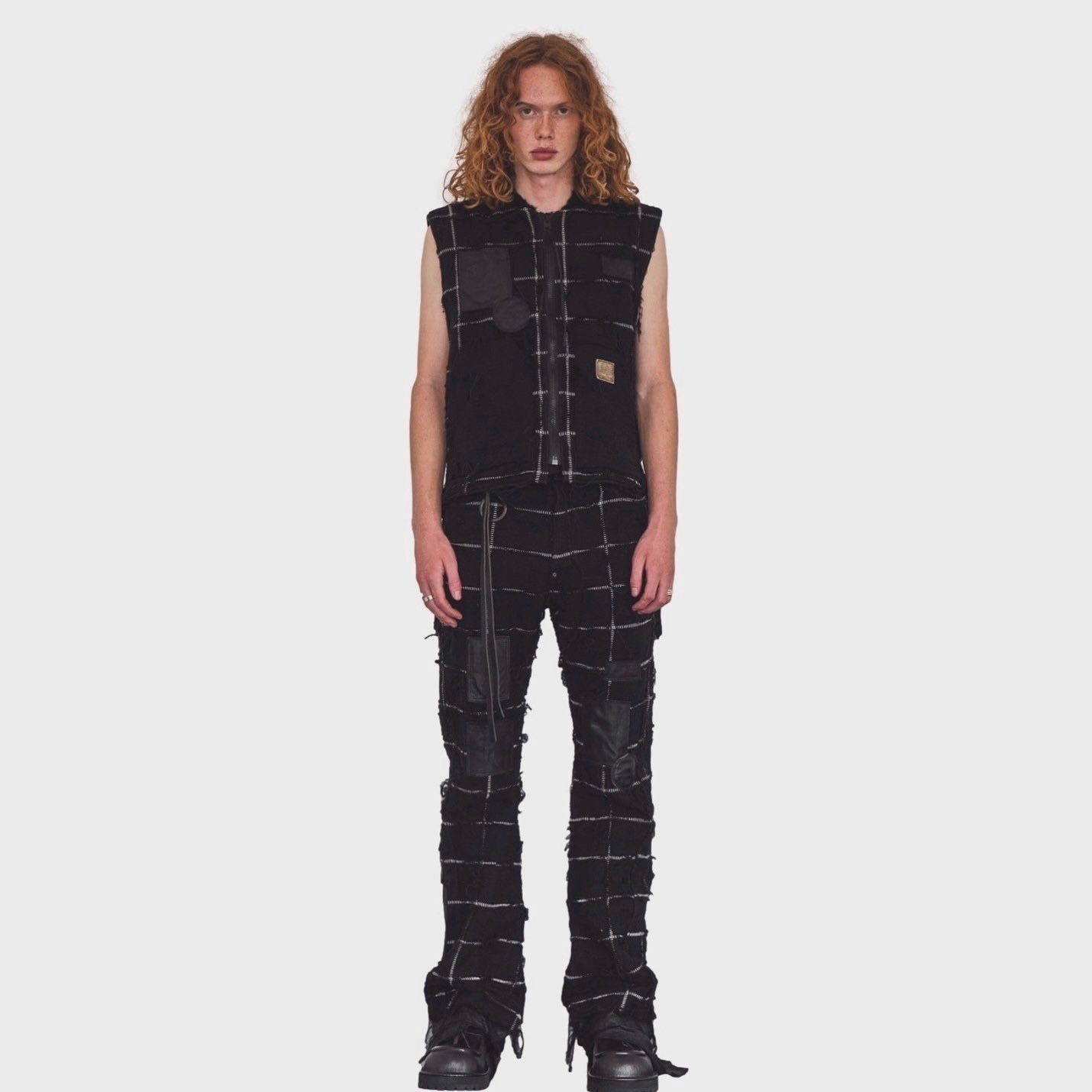 【残り一点】Destroy Work Jeans(NOIR)