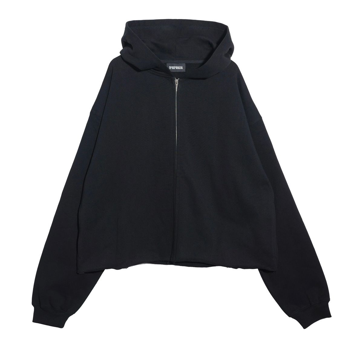 【残り一点】Cut Off Wide Zip Sweat Hoodie