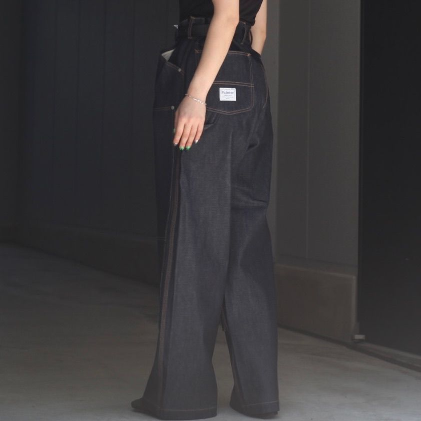【残り一点】Rigid Painter Denim Wide Pants