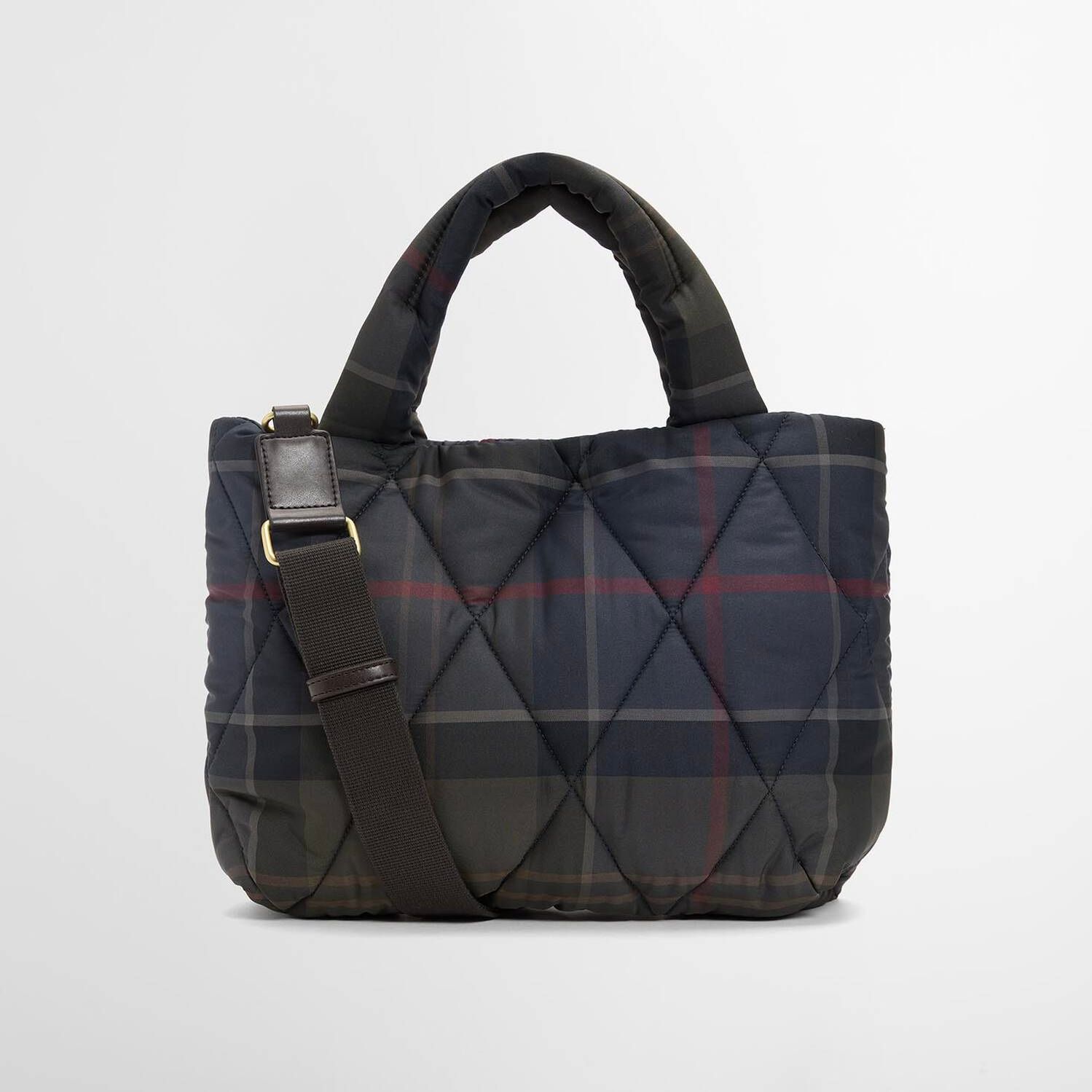 【残り一点】Tartan Arlene Mini Quilted Tote Bag