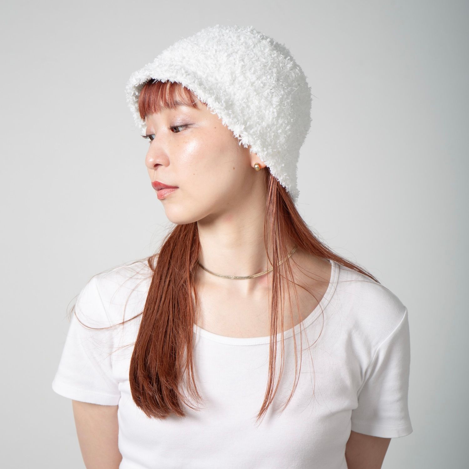 【残り一点】Mix Knit Bucket Hat