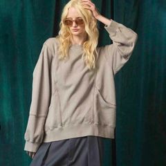 【残り一点】Piping Pigment Dye Sweat