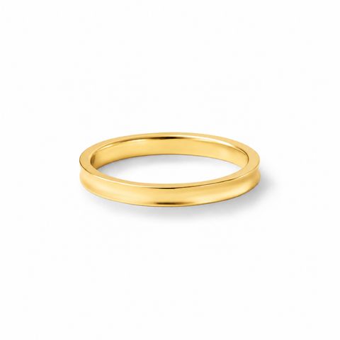 【お取り寄せ注文可能】Flare Ring M(K18 YELLOW GOLD)