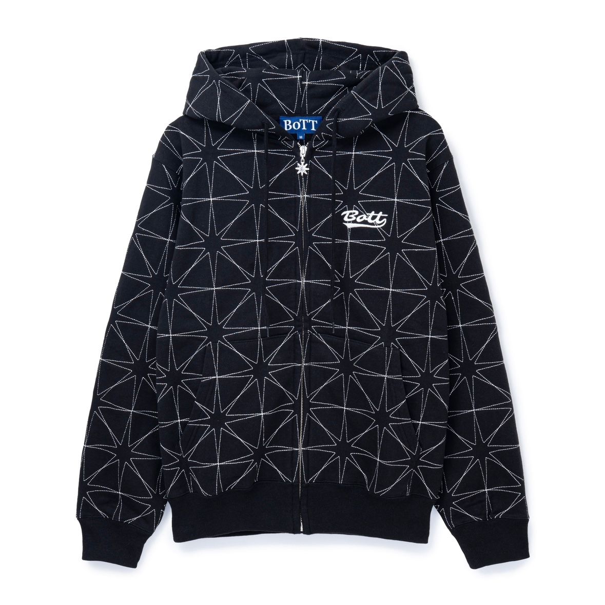 BoTT - 【残り一点】Sparkle Stitch Zip Hoodie | ACRMTSM ONLINE STORE