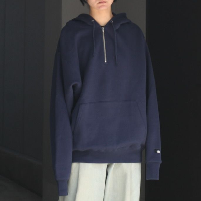 【残り一点】Half Zip Sweat Hoodie