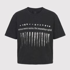 【残り一点】Bootleg Tee(SHINE MONOCHROME)