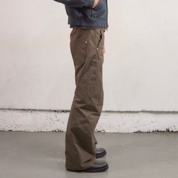 【残り一点】Curved Leg Double Knee Work Pants