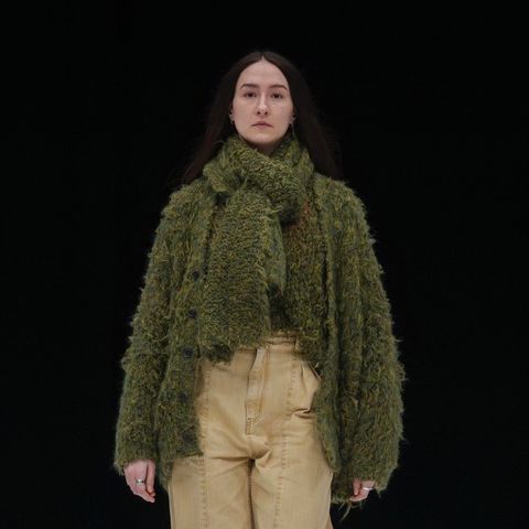【残り一点】3Color Mix Mohair Cardigan