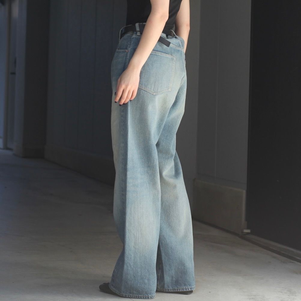 【残り一点】5pocket Straight Pants(USED FADE)