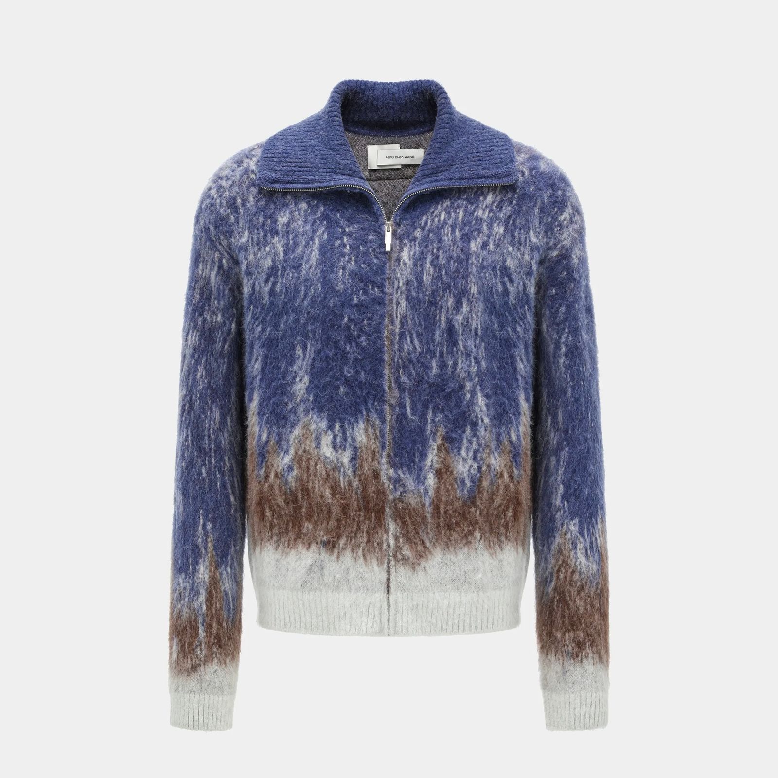 【残り一点】Blue-to-Brown Gradient Cardigan