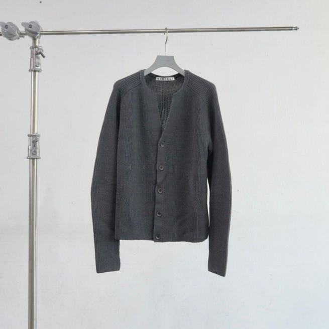 【残り一点】Ribbed Cardigan