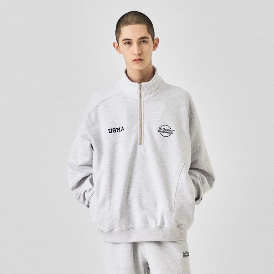 【残り一点】Gymnasium Quarter Zip Sweat