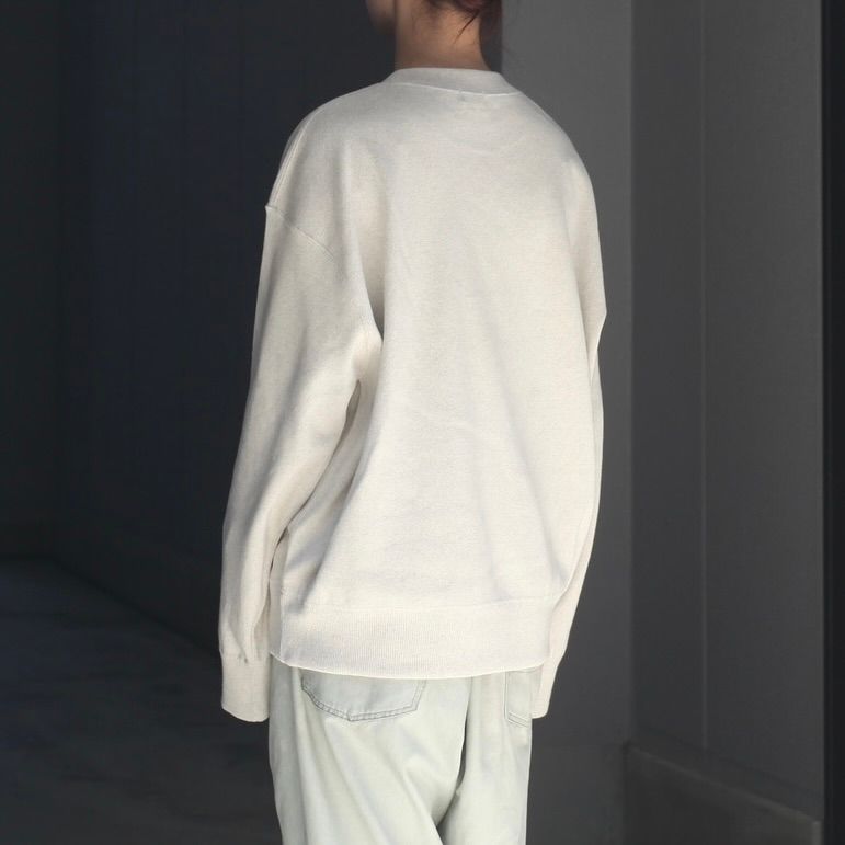 【残り一点】Co Rib Sweat P/O