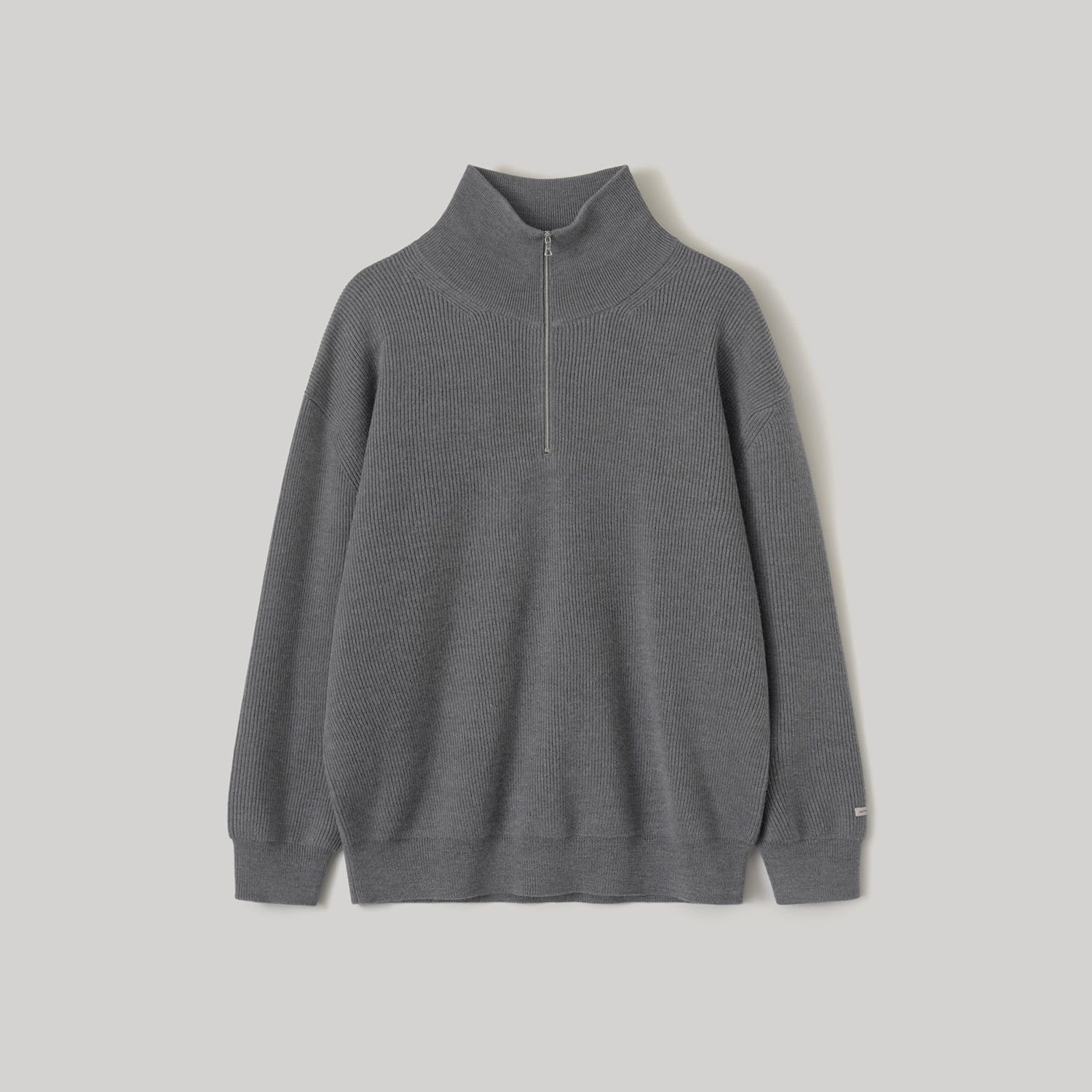 【残り一点】Volume Half Zip Up Knit