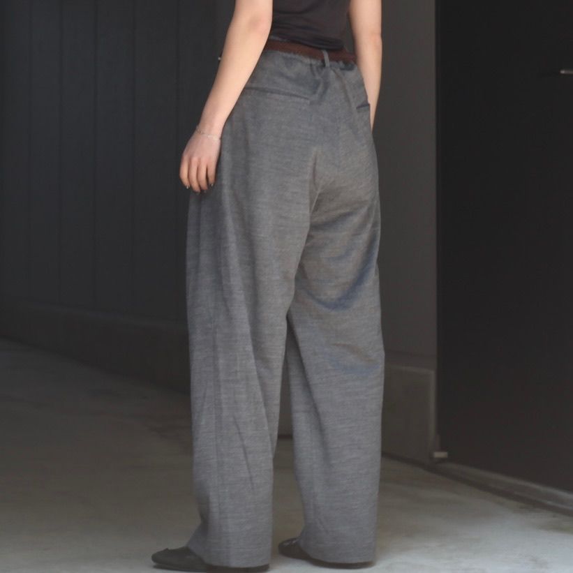 【残り一点】36G Wool Herringbone Trouser