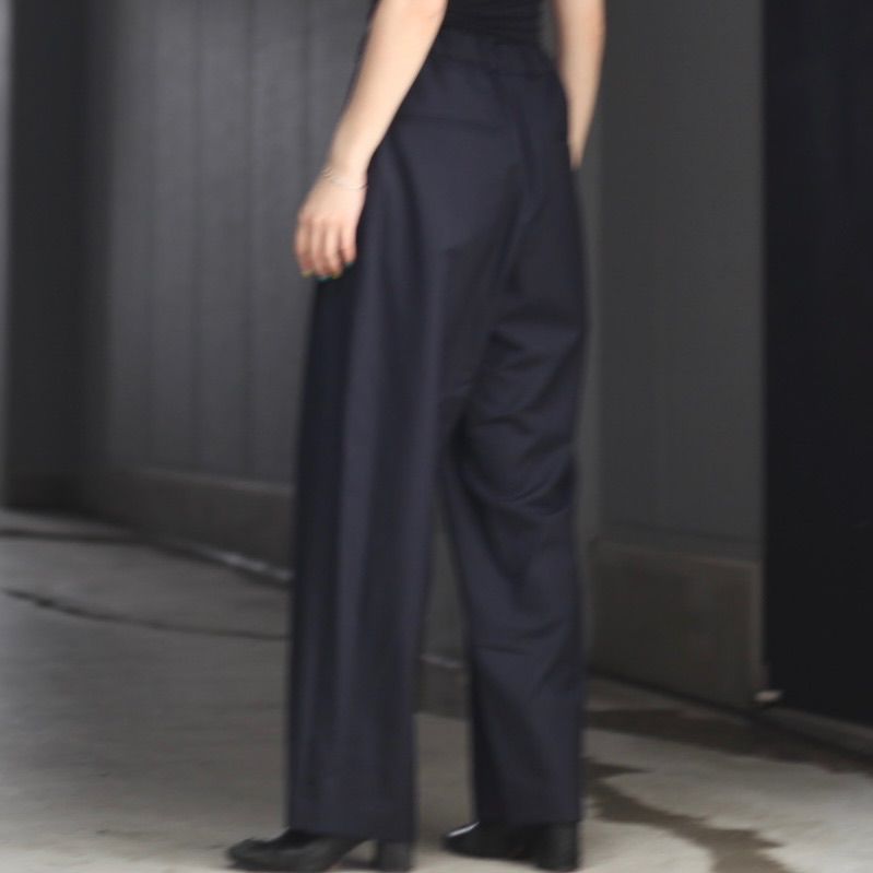【残り一点】Wool Tropical Loose Fit Pants